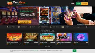 
                            2. CasinoCasino.com | Online casino with double bonus and fun!