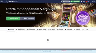 
                            10. CasinoEuro: Spiele Online Casino mit 100% Bonus