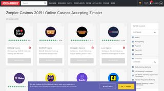 
                            12. Casinos with Zimpler Deposit Method - AskGamblers