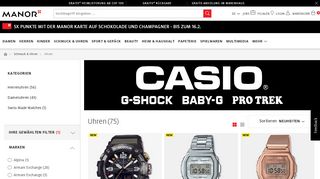 
                            6. CASIO Uhren | online kaufen - MANOR