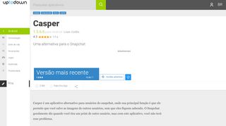 
                            1. Casper 1.5.6.6 para Android - Download em Português