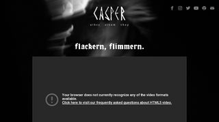 
                            5. Casper | Lang lebe der Tod