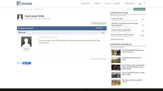 
                            12. Cast your Vote - The Bike Room - Bike Hub