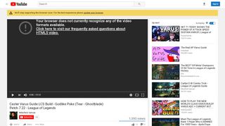 
                            7. Caster Varus Guide LCS Build - Godlike Poke (Tear - Ghostblade ...