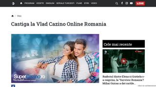 
                            13. Castiga la Vlad Cazino Online Romania - Kanal D