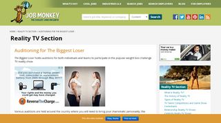 
                            1. Casting for The Biggest Loser - How to Audition for Biggest Loser TV ...