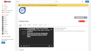 
                            4. Casting Frontier - YouTube
