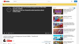
                            6. CASTLE CLASH: How to change your Account GMAIL - Transfer old ...