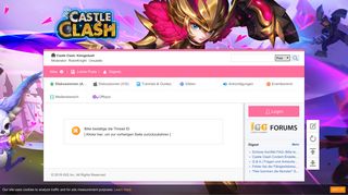 
                            4. Castle Clash: Königsduell Heute: 0 Thread: 95904