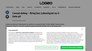 
                            8. Casual dating - flirtuj bez zobowiązań na C-Date.pl! - Logo24