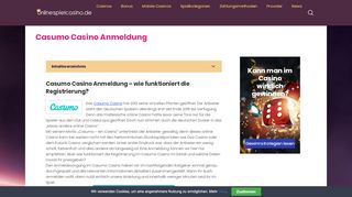 
                            8. Casumo Casino Anmeldung – wie funktioniert die Registrierung?