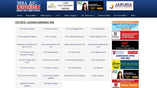 
                            13. CAT 2018: Result, Scorecard, Cutoff, IIM Calls | MBAUniverse.com