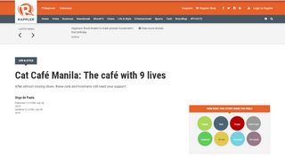 
                            8. Cat Café Manila: The café with 9 lives - Rappler