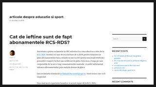 
                            11. Cat de ieftine sunt de fapt abonamentele RCS-RDS? – articole despre ...