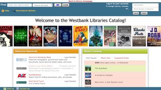 
                            8. Catalog — Westbank Libraries