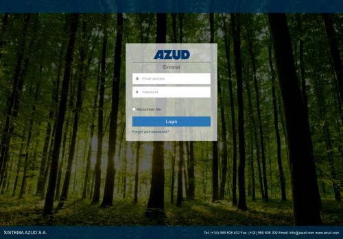 
                            3. Catálogo Azud: Login