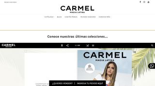 
                            9. Catálogo - CARMEL - Ropa por catálogo para mujeres y teens