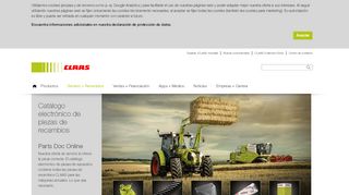 
                            6. Catálogo de piezas de recambios Parts Doc Online - Catálogo | CLAAS