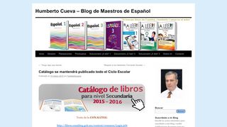
                            11. Catálogo se mantendrá publicado todo el Ciclo Escolar | Humberto ...