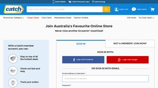 
                            11. Catch.com.au | Login