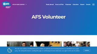 
                            8. Category: AFS Volunteer | AFS Intercultural Programs