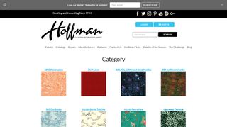 
                            5. Category, Hoffman California Fabric