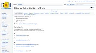 
                            5. Category:Authentication and login - MediaWiki