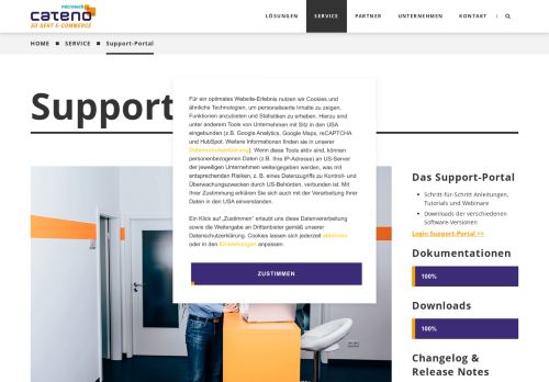 
                            1. cateno Support-Portal - Alles, was Sie wissen sollten!