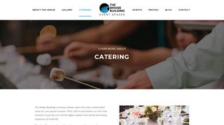 
                            13. Catering by Infinity Events & Catering | The Bridge Building Event ...