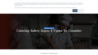 
                            10. Catering Safety Signs: 4 Types To Consider