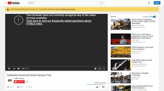 
                            8. Caterpillar University Online Campus Tour - YouTube