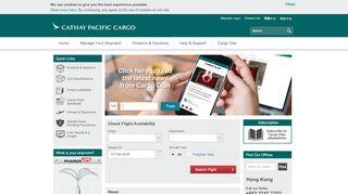 
                            6. Cathay Pacific Cargo - Homepage