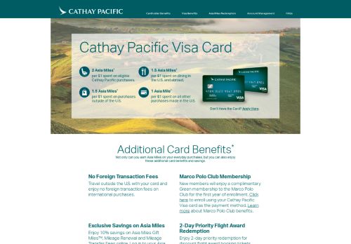 
                            12. Cathay Pacific Credit Benefits - Synchrony Bank Redirect
