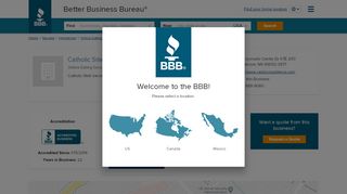 
                            12. Catholic Sites, Inc. | Better Business Bureau® Profile