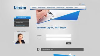 
                            3. CATI Log-in - Binom