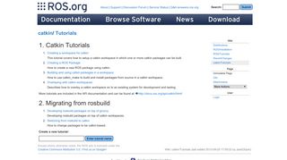 
                            3. catkin/Tutorials - ROS Wiki
