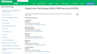 
                            12. CATRS Information - Tallahassee Board of REALTORS®