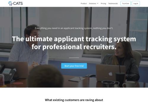 
                            2. CATS Applicant Tracking System