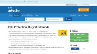 
                            10. Cats Protection, Bury St Edmunds | Community Directory