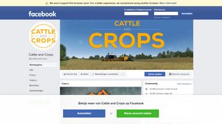 
                            9. Cattle and Crops - Startpagina | Facebook