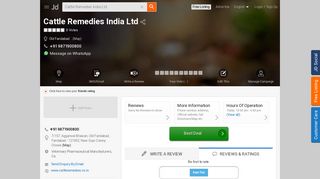 
                            10. Cattle Remedies India Ltd, Old Faridabad - Veterinary Pharmaceutical ...