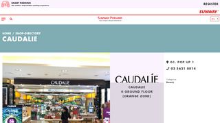 
                            12. Caudalie - Shop View - Sunway Pyramid