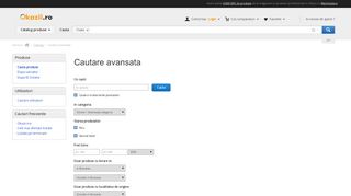 
                            6. Cauta produse pe Okazii.ro - Gasesti orice produs, la cel mai bun pret