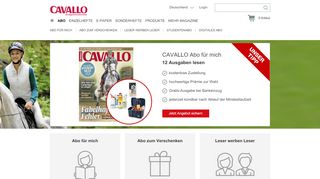 
                            10. CAVALLO - Abo hier im Motor Presse Shop