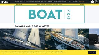 
                            9. CAVALLO yacht for charter | Boat International