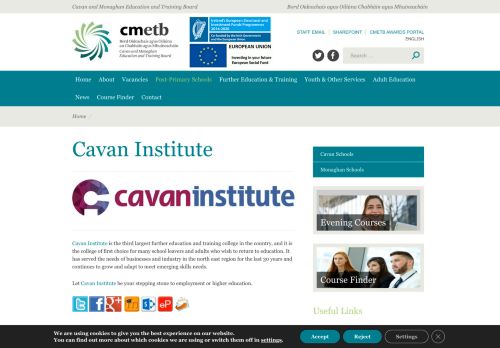 
                            6. Cavan Institute - Cavan & Monaghan Education Training Board