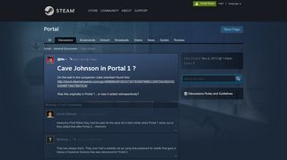 
                            5. Cave Johnson in Portal 1 ? :: Portal General Discussions