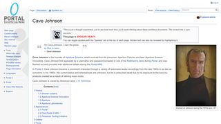 
                            8. Cave Johnson - Portal Wiki