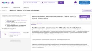 
                            5. caverion citrix asiantuntija 102109 avoimet työpaikat Kokkola, Keski ...