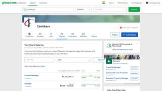 
                            9. Cavinkare Salaries | Glassdoor.co.in